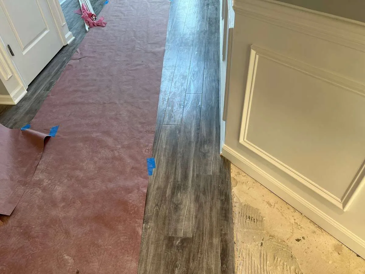 Completed marble shower restoration in River Grove